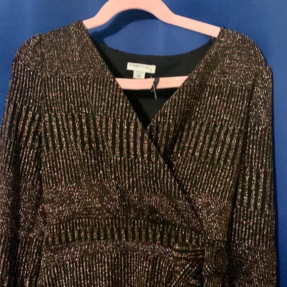 Girls size 6X sparkly dress. - Picture 5 of 7